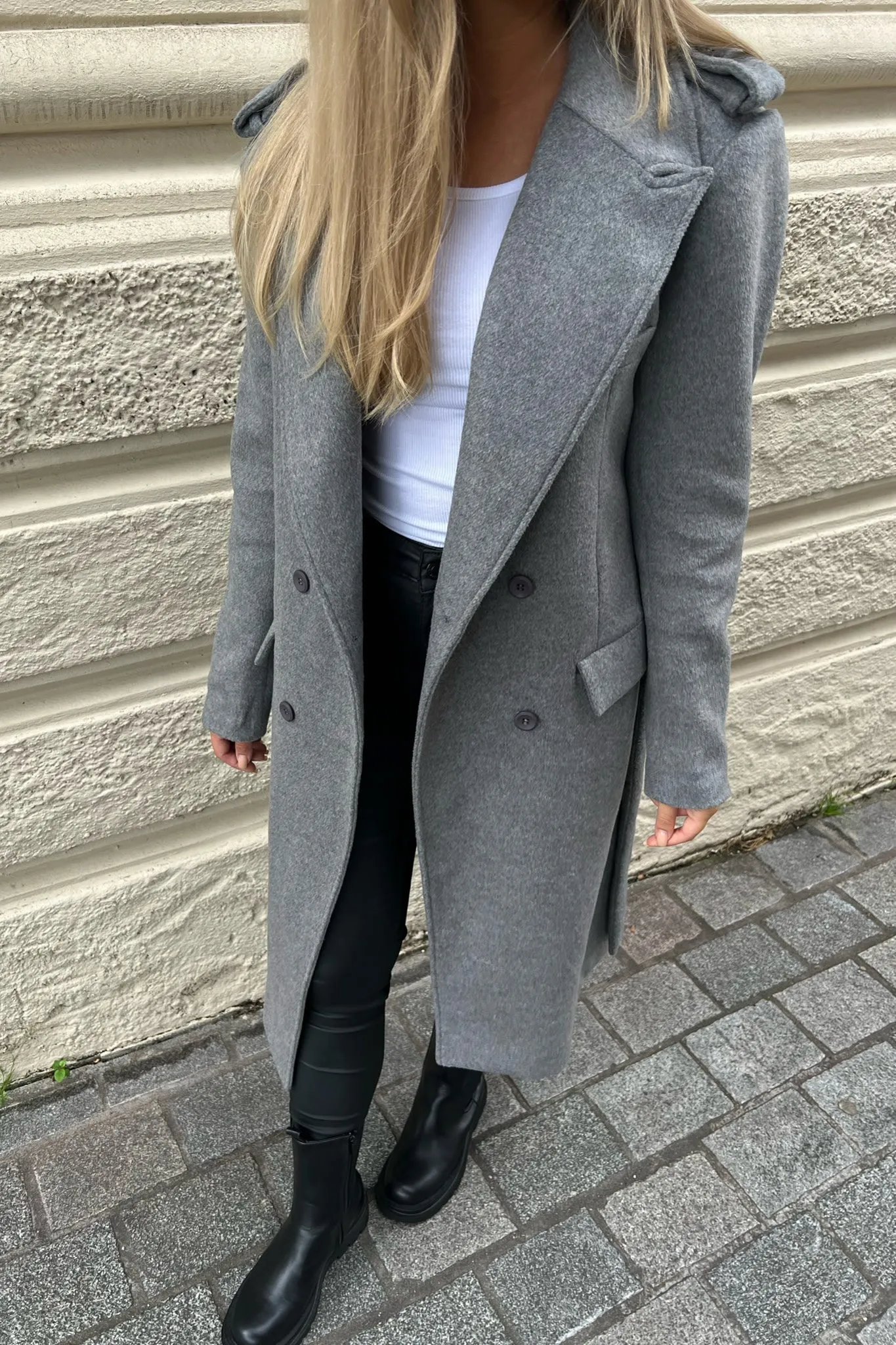 AlicaIC Uldjakke - Grå