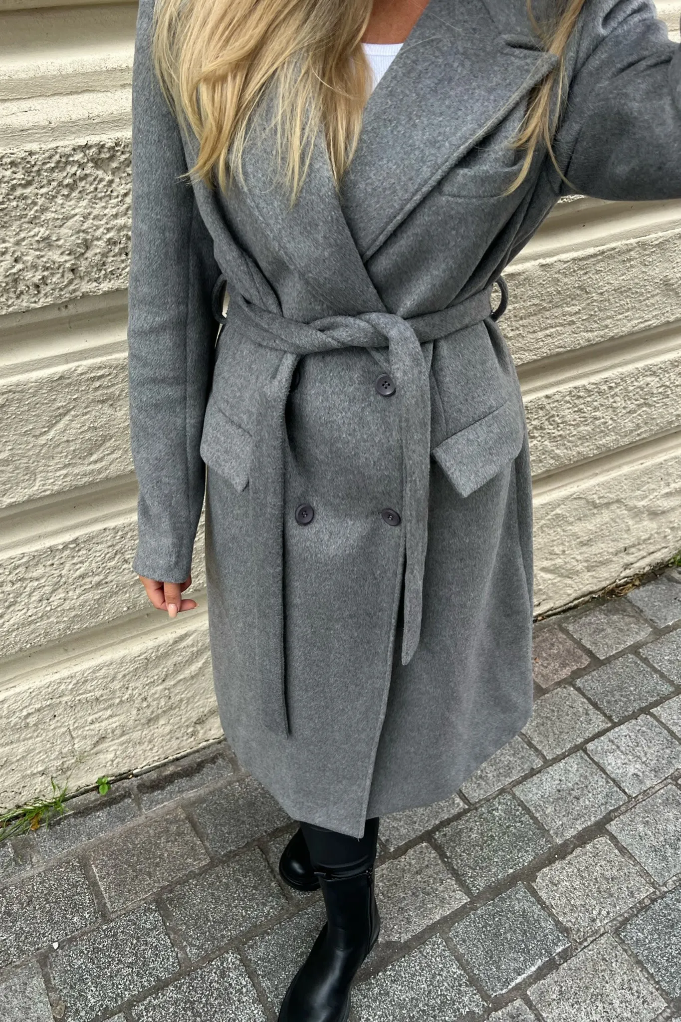 AlicaIC Uldjakke - Grå