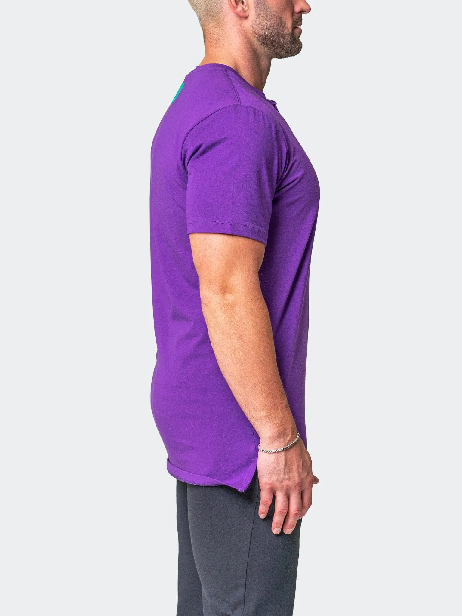 Henley Core Purple