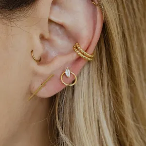 Natalia Studs   Micro Hoop Jackets