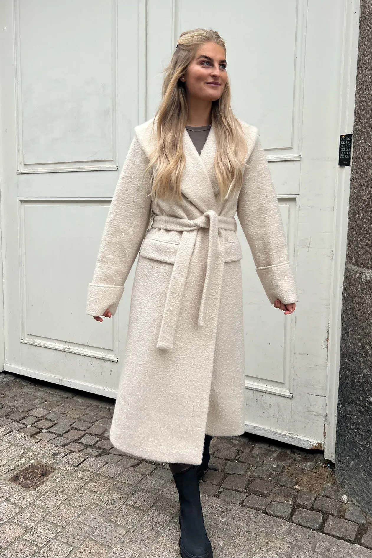 ONLCamille Frakke - Hvid