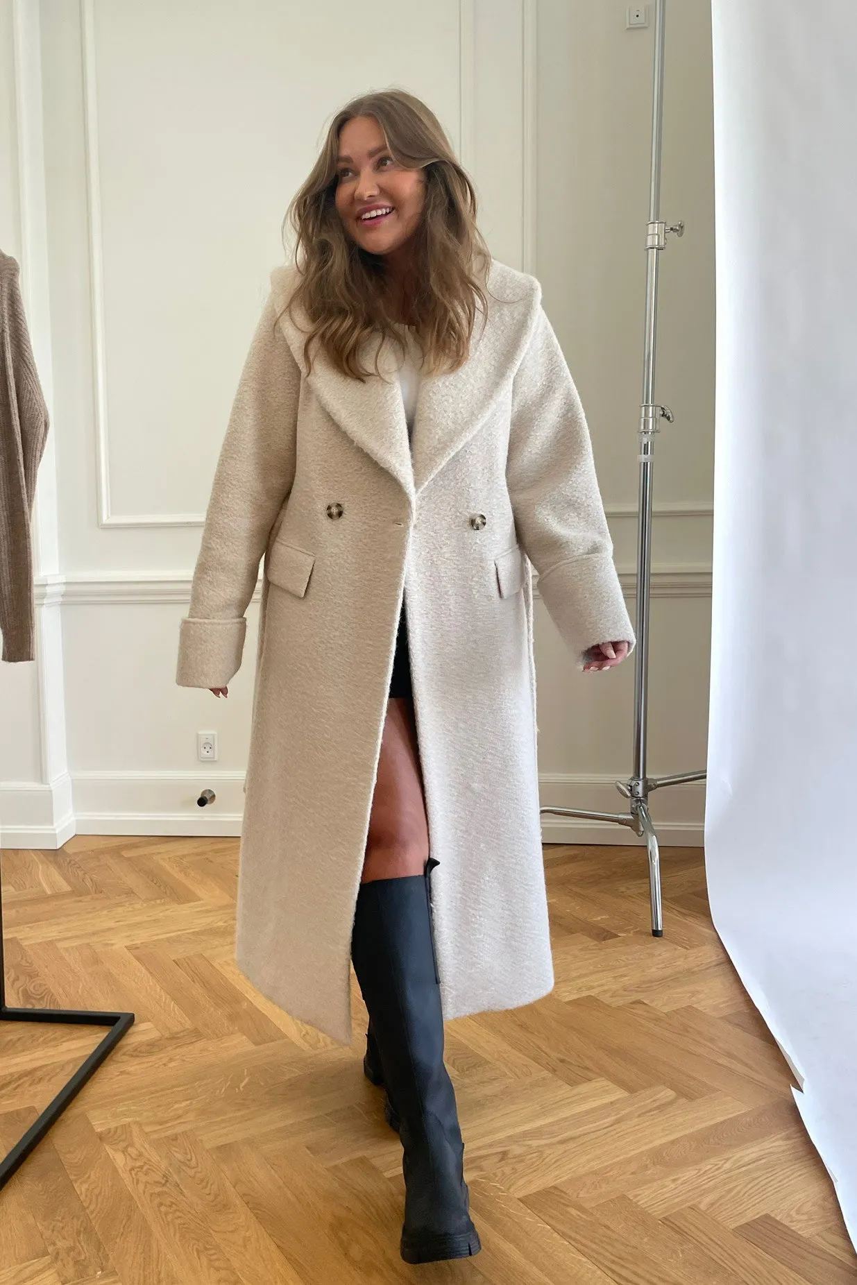 ONLCamille Frakke - Hvid