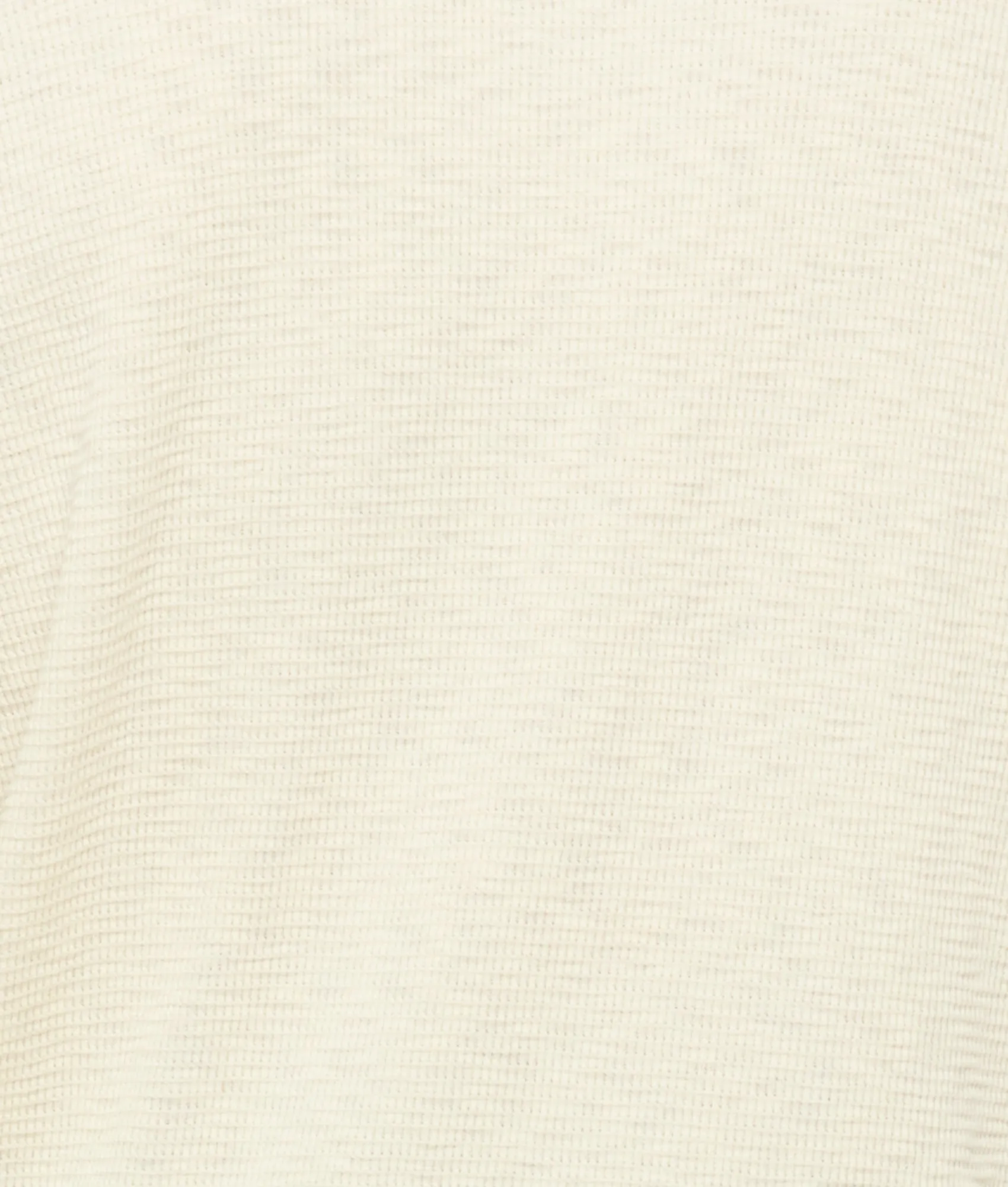 Waffle Henley :: Ecru