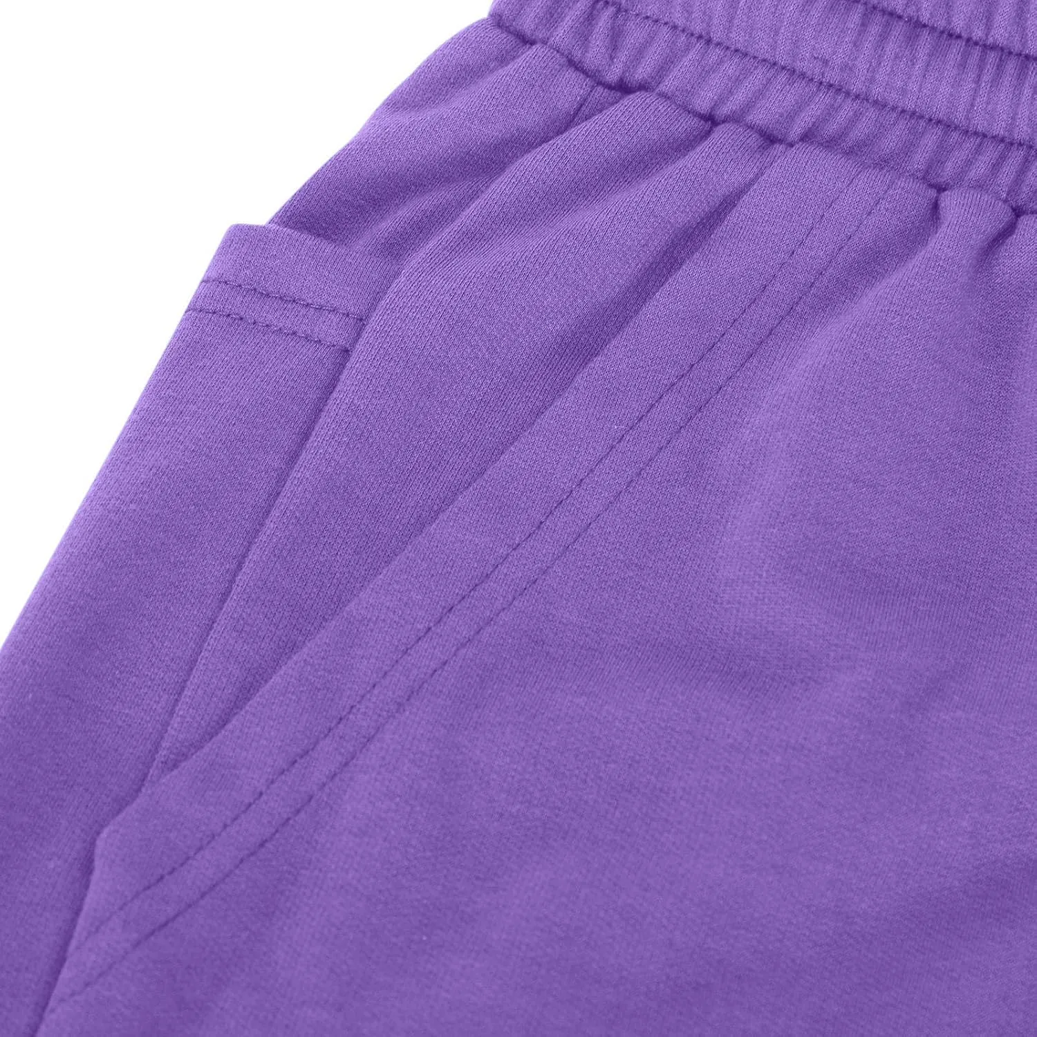 Women's Casual Baggy Sweatpants 2024 Fashion Drawstring Solid Joggers Warm Fleece Lined Loose Trousers with Pockets